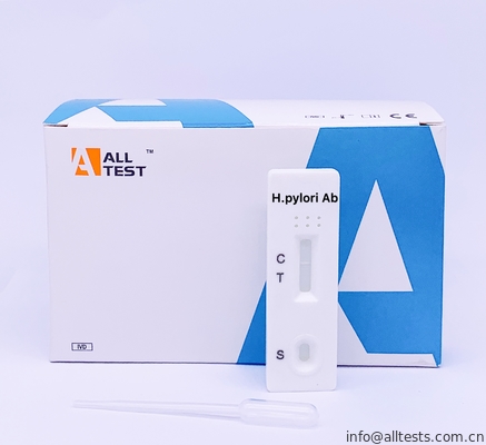 Good price Cassette rapide d'essai d'anticorps de pylores de H. (sang total /Serum/Plasma) avec du CE en ligne