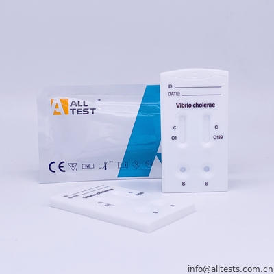 Good price Cassette rapide combinée d'essai des cholerae O1/O139 de vibrio (résidus) avec du CE en ligne