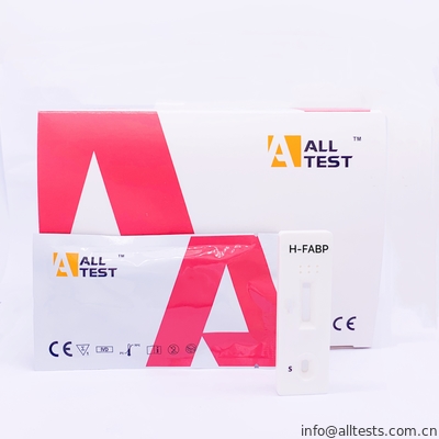 Good price CE rapide combiné de cassette de kits d'essai de la troponine I cardiaque de H-FABP certifié en ligne