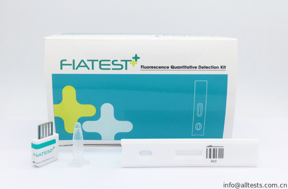 Good price Utilisation commode de kit d'examen de diagnostic de Procalcitonin (PCT) d'immunoessai de fluorescence de Fiatest en sang total/sérum /Plasma en ligne