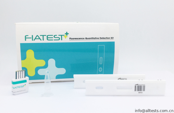 Good price Utilisation de kit d'examens de diagnostic de la myoglobine (MYO) d'analyseur d'immunoessai de fluorescence de Fiatest dans le sang total humain /serum /plasma en ligne