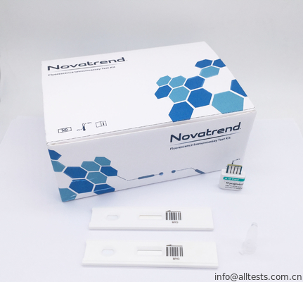 Good price Utilisation de kit d'examens de diagnostic de myoglobine d'analyseur d'immunoessai de fluorescence de Novatrend dans le sang total humain /serum /plasma en ligne