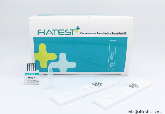 Good price L'utilisation élevée de kit d'essai de Streptococcus pyogenes de sensibilité de Fiatest VONT analyseur d'immunoessai de fluorescence dans l'écouvillon humain en ligne