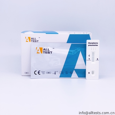 Good price L'écoulement latéral Immunochromatographic d'anticorps d'IgM de pneumonie de mycoplasma d'AllTest analyse l'essai rapide en ligne