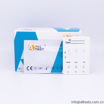 Good price Cassette rapide combinée d'essai de HBsAg /HCV /HIV avec le spécimen du sérum/du plasma en ligne