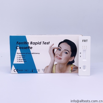 Good price Cassette rapide d'examen de diagnostic de haute ferritine de Quilified dans le sang total en ligne