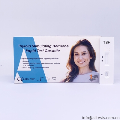 Good price Analyses latérales d'un d'étape Immunochromatographic d'écoulement pour l'hormone stimulante thyroïde humaine en ligne