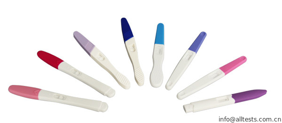 Good price Milieu du courant d'essai de grossesse d'urine d'étape de HCG un avec le résultat précis en ligne