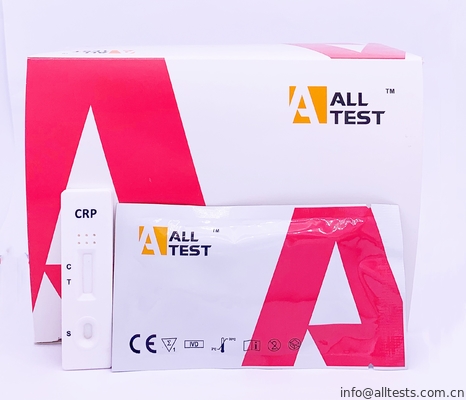 Good price Immunoessai chromatographique rapide diagnostique d'analyses de sang de cassette rapide d'essai de CRP en ligne
