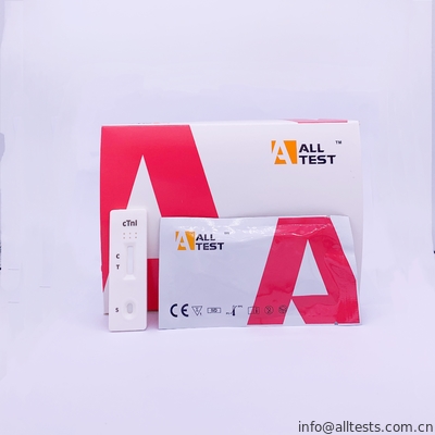 Good price Essai rapide cardiaque rapide médical de la troponine I (cTnI) d'examen de diagnostic pour le syndrome coronaire aigu avec du CE en ligne