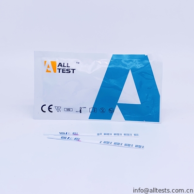 Good price Streptocoque d'étape d'OnOne une sensibilité élevée du jaugeur de kits d'essai de Rapid (ligne de contrôle en rouge) avec l'écouvillon de gorge en ligne