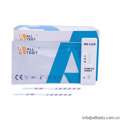 Good price Cassette rapide commode d'essai d'HIV 1.2.O d'AllTest en ligne