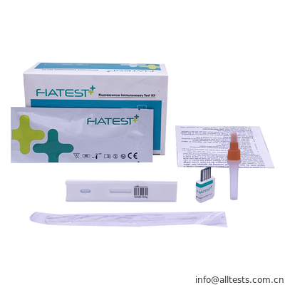 Good price Essai rapide de détection d'antigène de la CE COVID-19 avec l'analyseur d'immunoessai de Flurescence en ligne