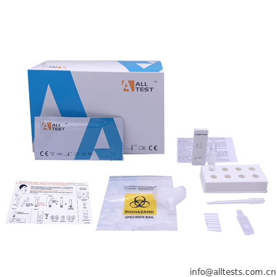 Good price Kit rapide liquide oral d'essai de l'antigène ISO13485 de cassette en ligne