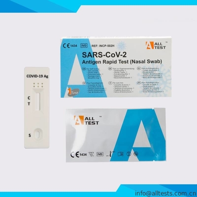 Good price Essai rapide de l'antigène COVID-19 pour l'essai d'individu (CE OTC) (écouvillon nasal) en ligne