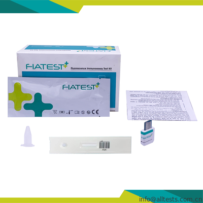 Good price Détection quantitative de cassette d'essai de ferritine dans le sérum ou le plasma humain en ligne