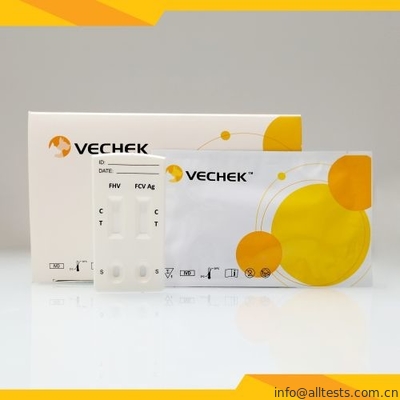 Good price Sécrétions rapides combinées de cassette d'essai d'antigène de FHV+ FCV 5 minutes en ligne